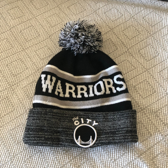 warriors winter hat
